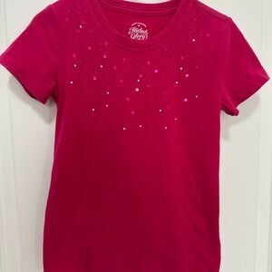 Faded Glory Vibrant Pink Top